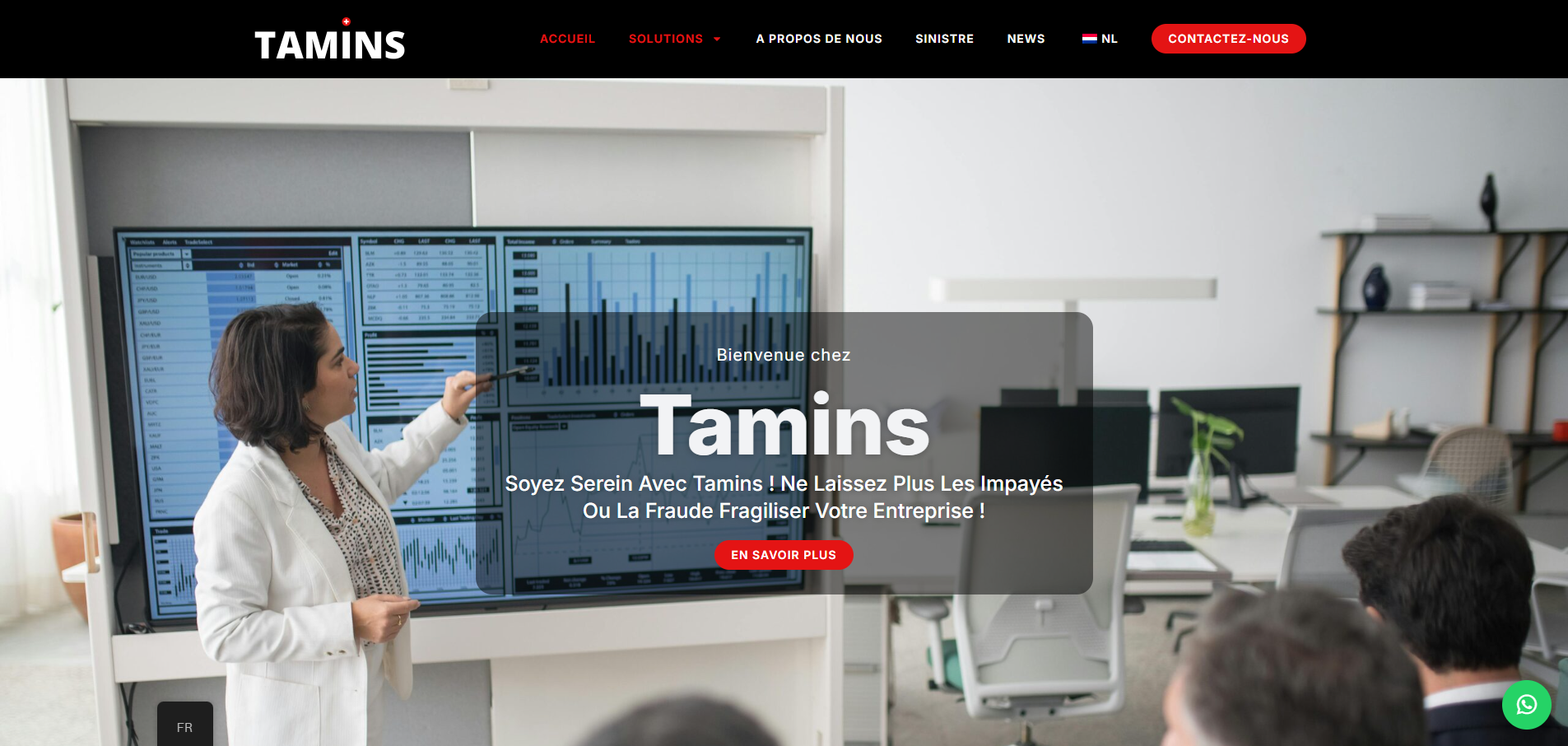 Tamins - Site Web de Courtier d'Assurance